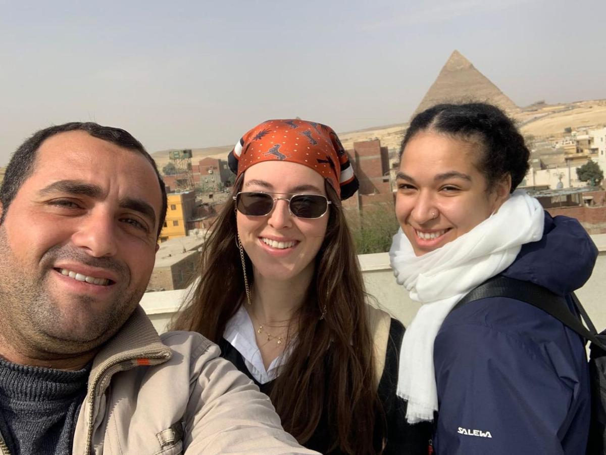 Queen Pyramids View Inn Kafret el-Gabal المظهر الخارجي الصورة
