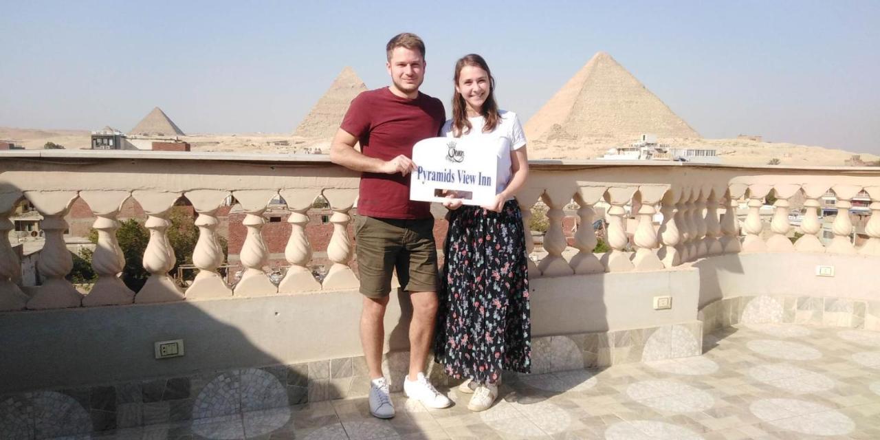 Queen Pyramids View Inn Kafret el-Gabal المظهر الخارجي الصورة