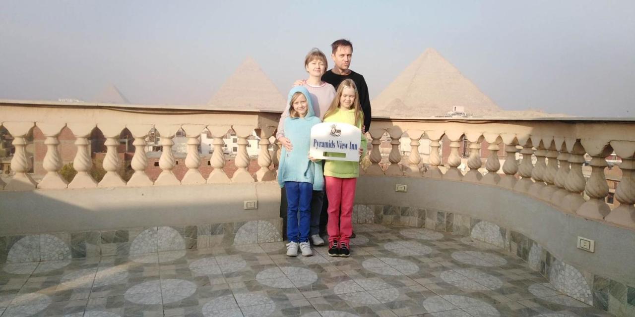 Queen Pyramids View Inn Kafret el-Gabal المظهر الخارجي الصورة