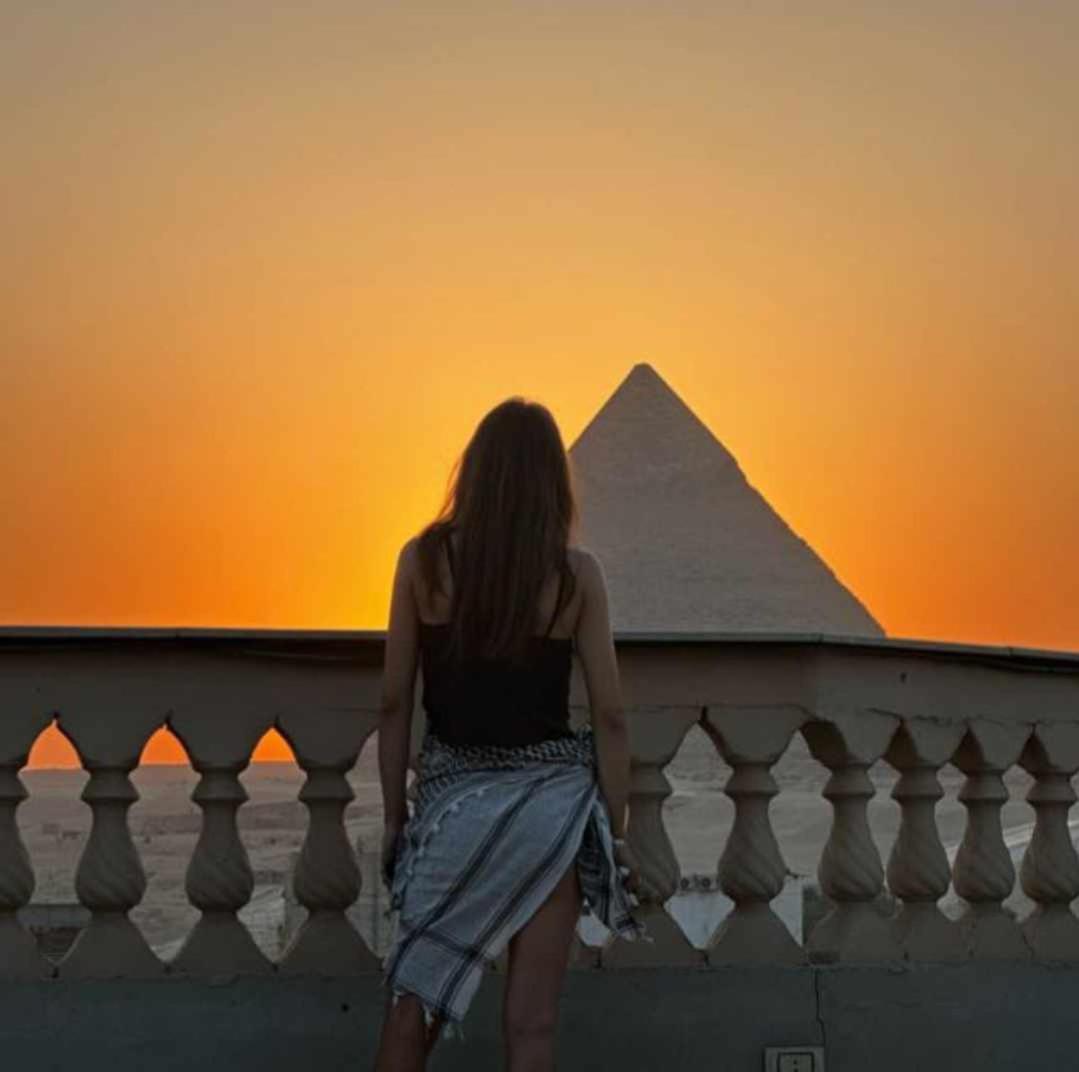 Queen Pyramids View Inn Kafret el-Gabal المظهر الخارجي الصورة