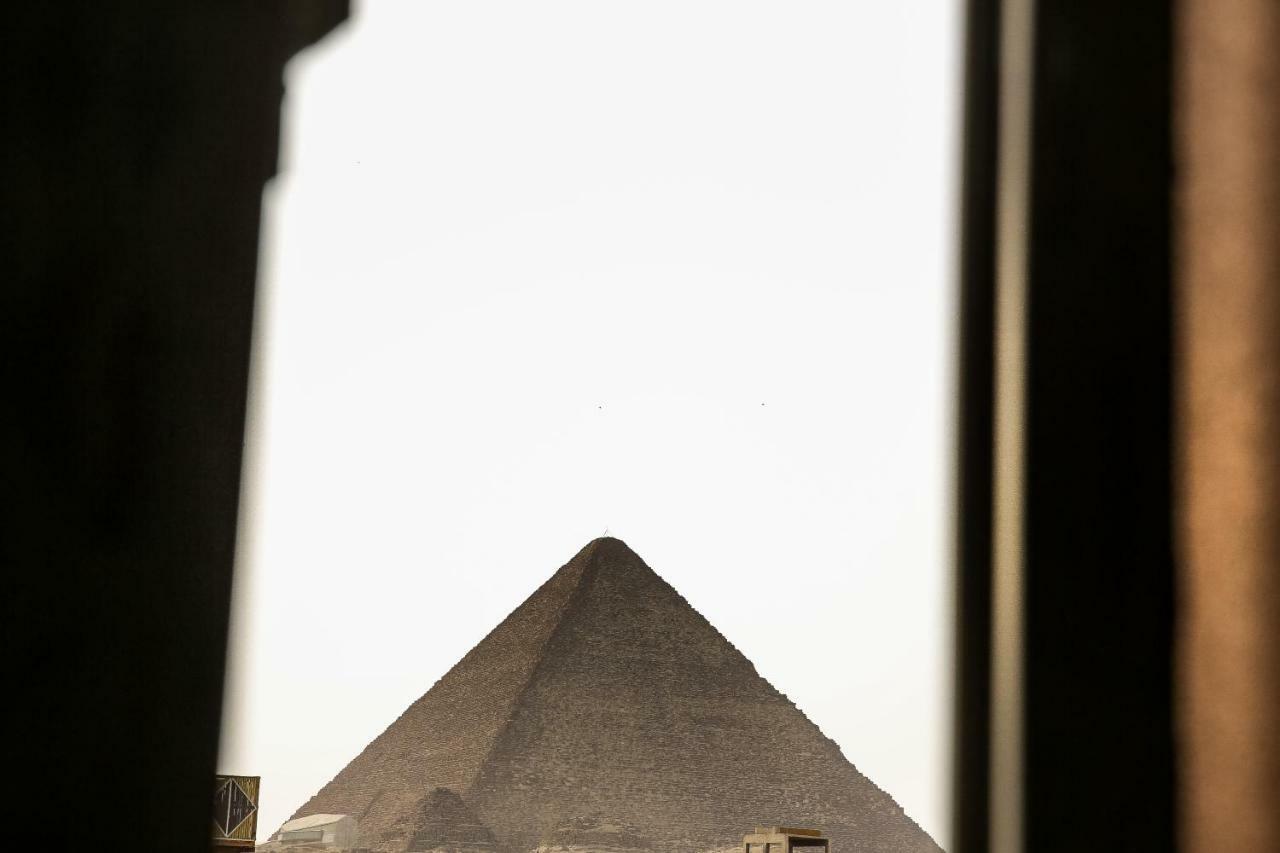 Queen Pyramids View Inn Kafret el-Gabal المظهر الخارجي الصورة
